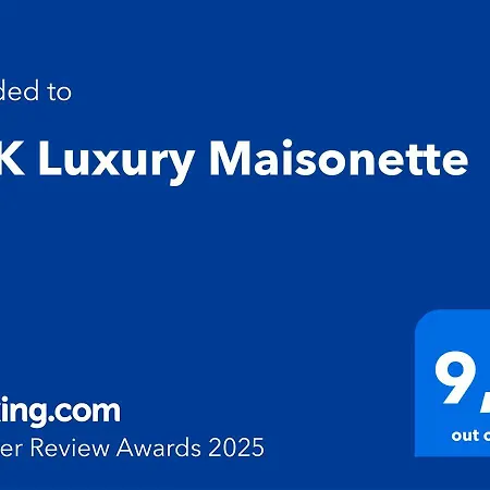 Apartamento S&k Luxury μaisonette *